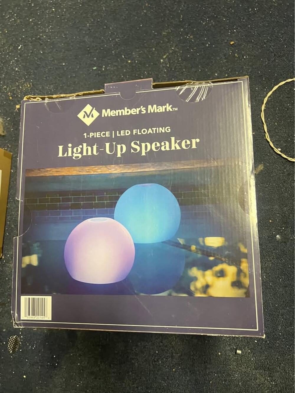 Light Up Floating Pool Speaker Ball